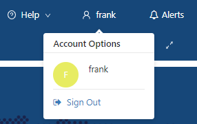 Account options