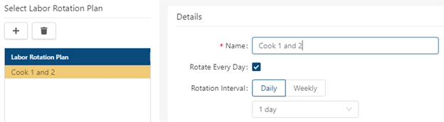 rotation plans screen